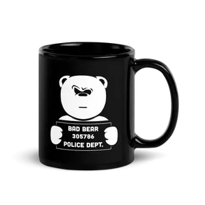 Black Glossy Mug Ceramic Drinkware Coffee Cup