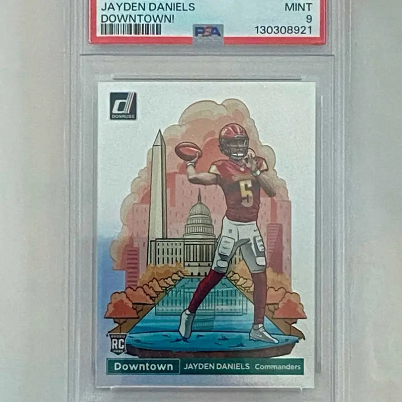 Jayden Daniels 2024 Rookie Downtown Donruss