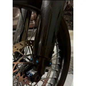 Titanium Fork Guard Bolts Any Emoto (Set of 6)