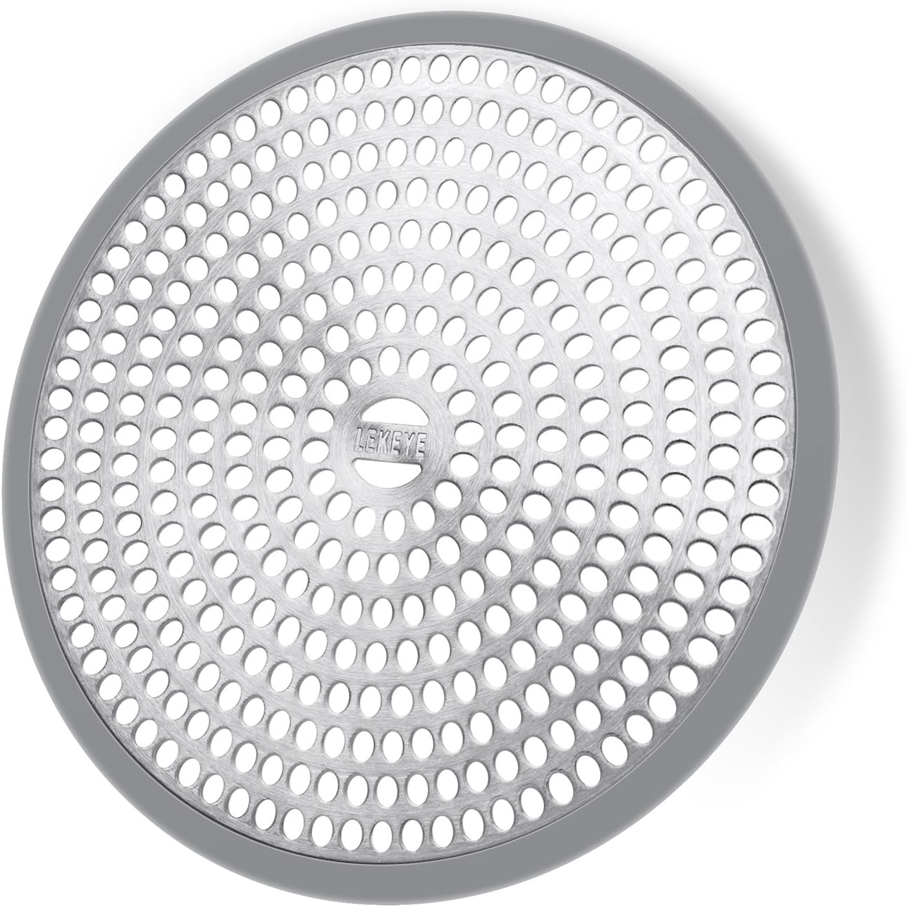 Shower Drain Hair Catcher/Strainer/Stainless Steel and Silicone