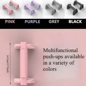 Non-Slip Push-Up Stands, Comfortable Grip Bars for Floor Exercises, Calisthenics and Fitness Training