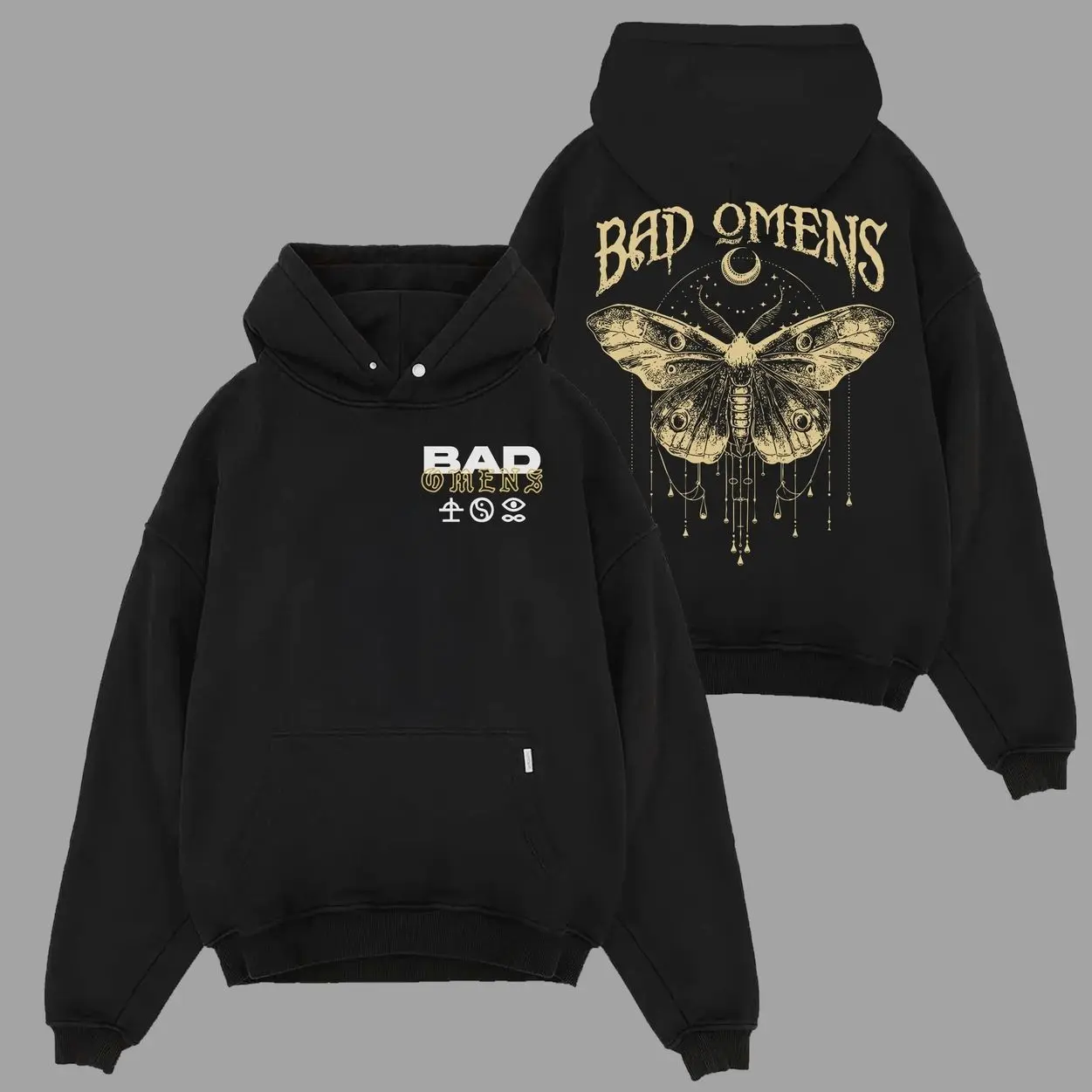 Retro Bad Omens Band Music Tour, Rock Band Shirt, Retro Music Tee, Rock Music Lover Shirt, Vintage Band Shirts Casual Comfort Cotton Fabric Fit Top , Top Men's and Women's Clothing
