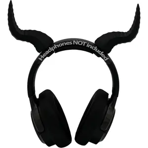 Twisted Dragon Horns for Headphones, Streamer and Gamer Accessories, Gamer Gifts, Demon Horns Headset, Gaming Streaming  (Black)