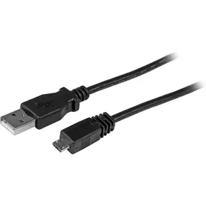 .Com 10 Ft. (3 M) USB to Micro USB Cable - USB 2.0 a to Micro B - Black - Micro USB Cable (UUSBHAUB10)