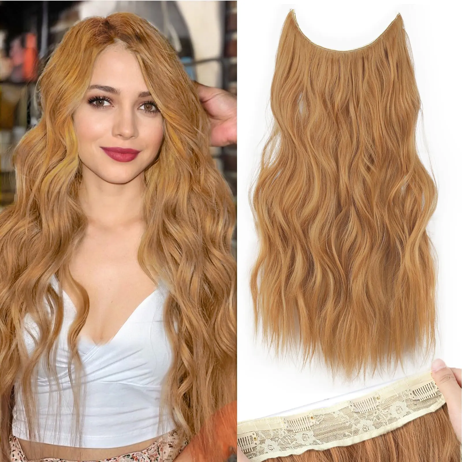 20 Inch Strawberry Blonde