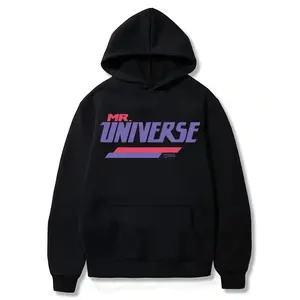 Cotton Short Sleeve CN Steven Universe Mr. Universe Logo Hoodie for Men Women