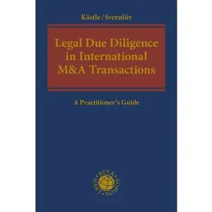 USED-Legal Due Diligence in International M&A Transactions: A Practitioner's Guide (Hardcover)