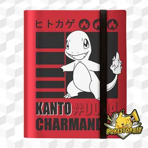 Ultra Pro: 2025 Pokémon Kanto Charmander Binder 9 Pocket