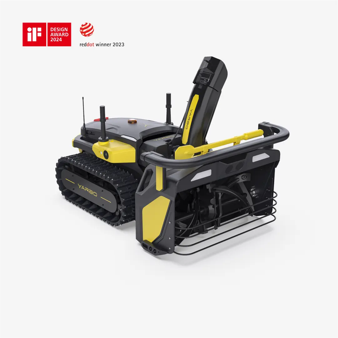 【Yarbo Snow Module + Yarbo Core 】 24/7 Autonomous Snow Clearing with Auto-Recharging