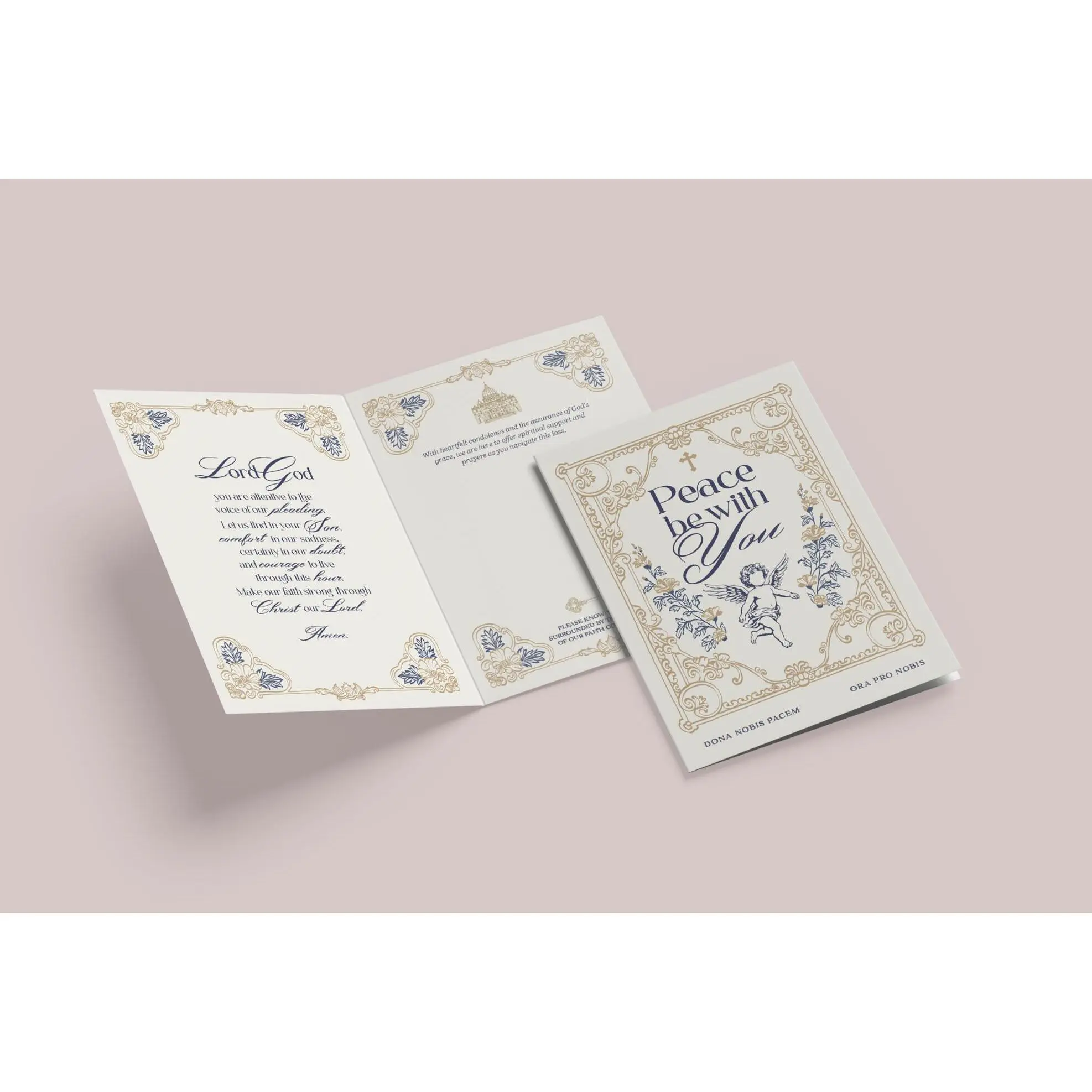 Peace Be With You Parish Bereavement Cards