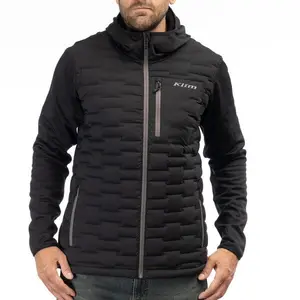 KLIM BOULDER HYBRID HOODED JACKET - BLACK - NON CURRENT