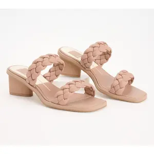 Dolce Vita Braided Mid Heeled Sandals - Ronin