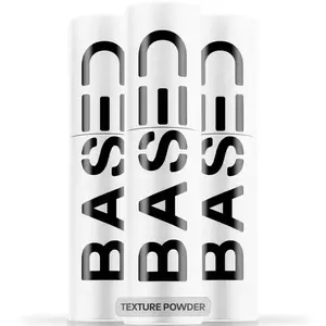 3pcs BASED Hair Texture Powder | Instant Volume & Texture | Lightweight, Matte Finish | Simple, Effective, BASED.