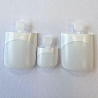 Square White French tip Toe Nail Tips Milk White