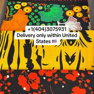 Ankara Fabrics - Vibrant Patterns for Stylish Outfits - Perfect for Dresses, Skirts, and More - +1(404)3075931 - Delivery within United States
