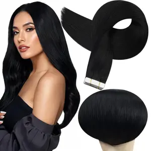 Full Shine Tape in Hair Extensions Seamless Skin Weft Human Hair Extensions 20 Pcs 50 Gram for Women holidayhaul