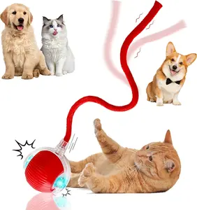 3-Pack Interactive Rolling Ball Cat & Dog Toy 360° Smart Moving Automatic Rolling Pet Ball Durable Solid Material Electric Cat Toy with 3 Modes Blue Purple Yellow Modes Perfect Gift for Indoor Use