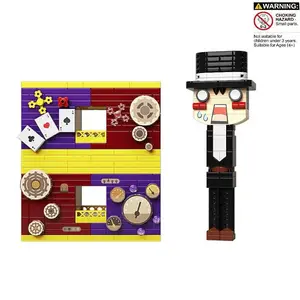 670 Pieces Micro-Particle Building Blocks Set, Clown Model Puzzle Toy, Fun Stress Relief Gift, Perfect for Holiday Surprises