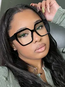 Women's Fashion Cat Eye Glasses Frame, Casual Style PC Frame, All Season Wear, Perfect for Students Daily Use, Vintage Design, Trendy frames, Stylish Glasses, Trendy Casual Eyeglasses