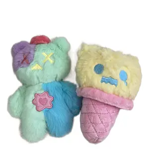 Shinwoo Ghost Dinner Bear Keychains - Cute and Adorable