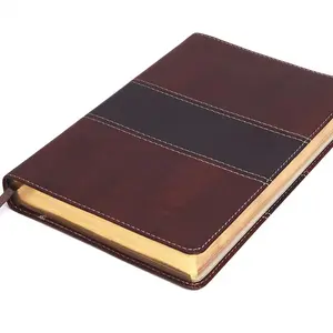 Reina Valera 1960 Biblia del Pescador, letra grande, caoba símil piel | RVR 1960 Fisher of Men Bible Hand size, Mahogany LeatherTouch