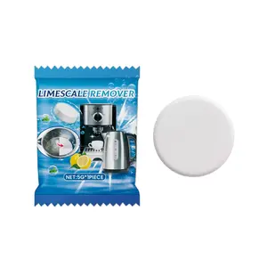 Jakehoe Water Scale Cleaning Effervescent Tablets for Cleaning Kettles and Coffee Machines Stubborn Stains and Scale Cleaning Tablets