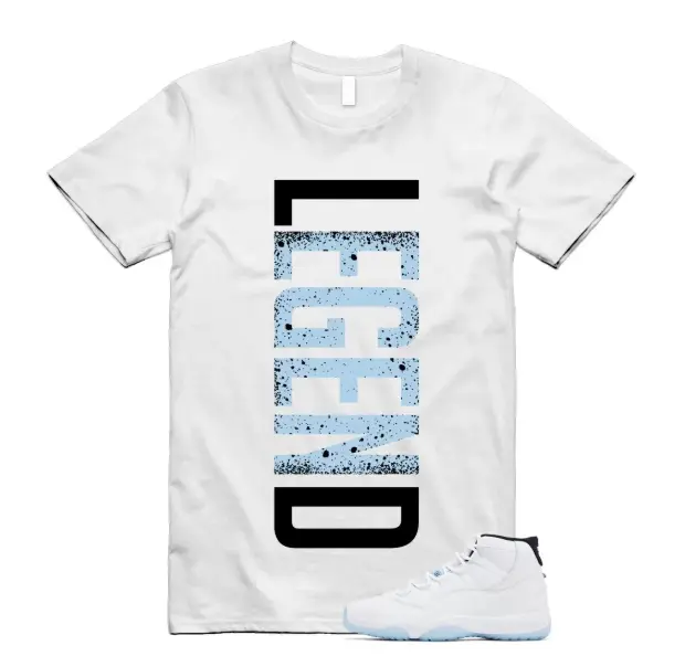 11 Legend Blue White Black 2024 T Shirt Match LEGEND Unisex