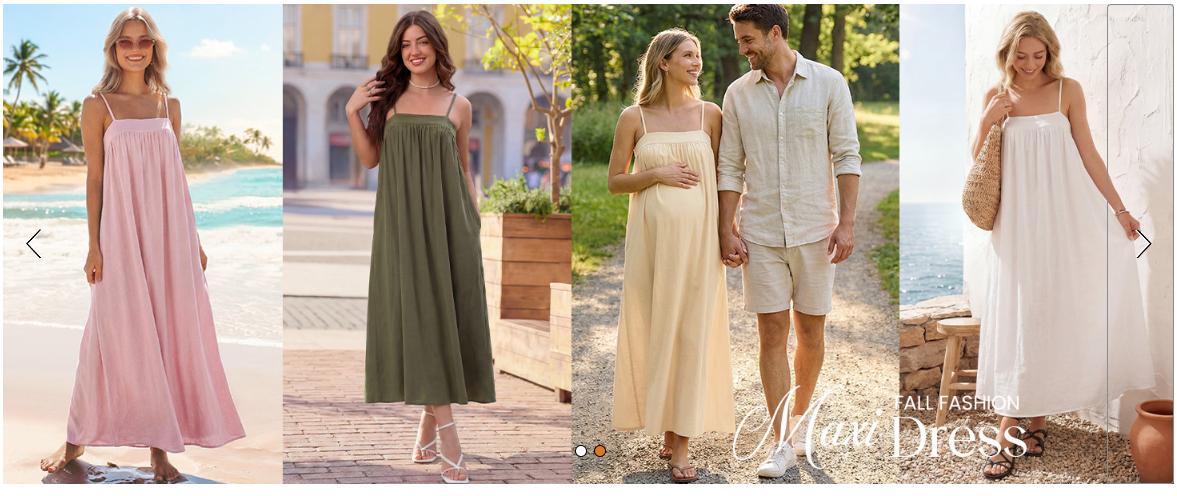 MEROKEETY Women's Summer Boho Maxi Dresses 2026 Spaghetti Straps Linen Sundress Casual Beach Vacation Long Dresses MEROKEETY Women's Summer Boho Maxi Dresses 2026 Spaghetti Straps Linen Sundress Casual Beach Vacation Long Dresses