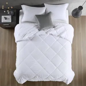 Sharper Image King/California King Cooling Touch Oversized Down Microfiber Lightweight Alternative Comforter White: Hypoallergenic, TESTEX Certified