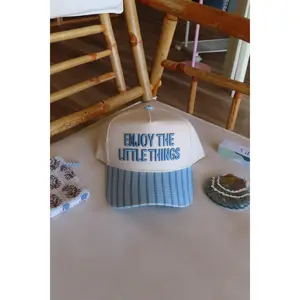 Enjoy the Little Things Trucker Hat