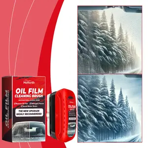 Car Glass Cleaner Removes Oil Film and Water Marks Biodegradable Anti-Fog Windshield Brush