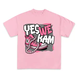 Yes We Kam Shirt - Kamala Harris & Tim Walz Vote Shirt, Harris Walz Cotton Shirt for Men & Women, Comfortable, Stylish Election Apparel Crewneck