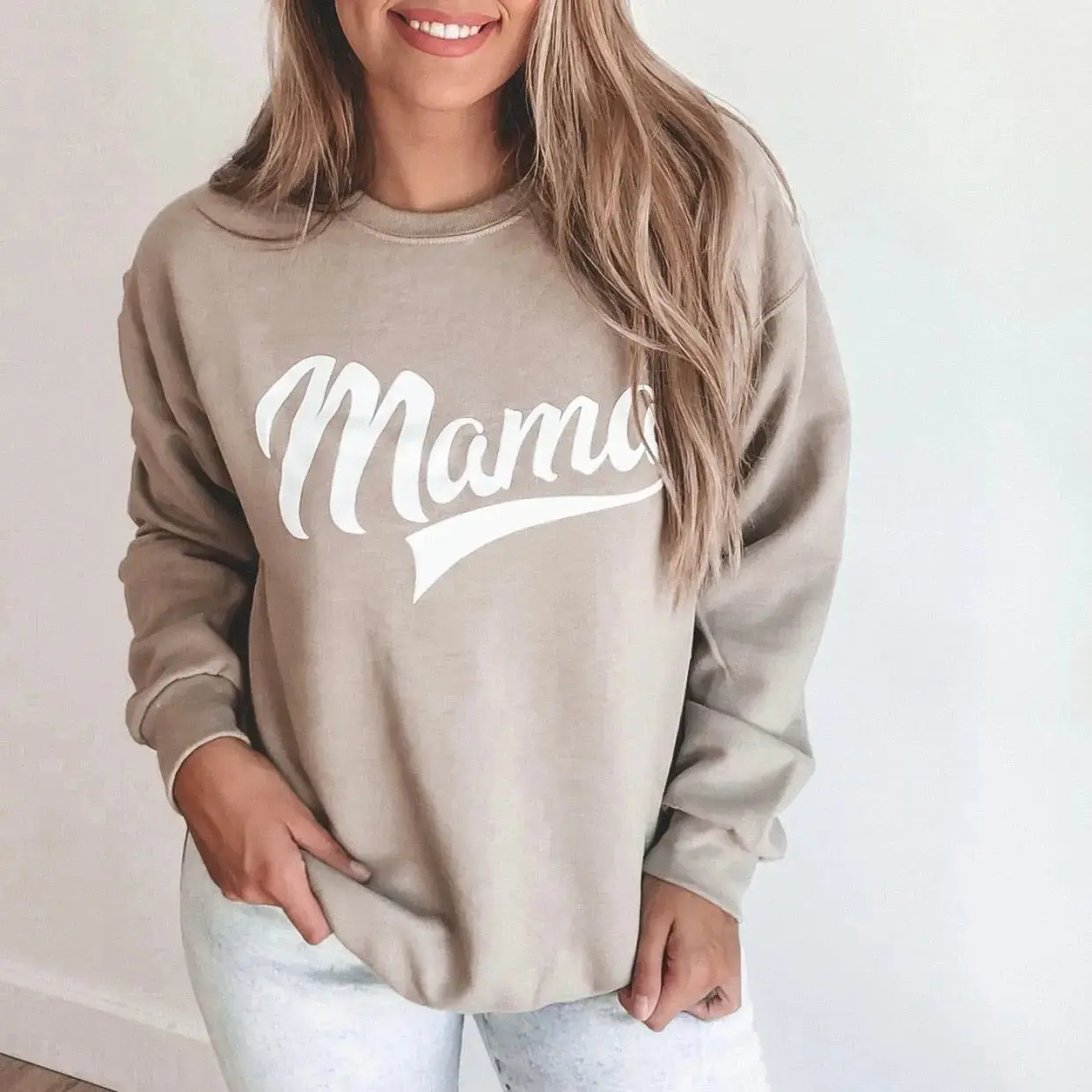 Mama Sporty • Khaki Pullover Mama Sporty • Khaki Pullover