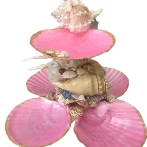 Oyster Shell Jewelry display stand magnolia