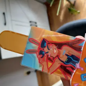 Alien Stage Bunny Series Acrylic Ice Cream Keychain Blind Box - New Series Official Anime Blind Box Collectible Acrylic Ice Cream Keychain Anime Merchandise Random Anime Character Charm Kawaii Collectible for Fans