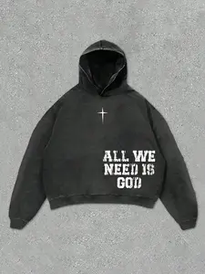 Men's Fashion Long Sleeve Hoodie, Comfortable Casual Style, Perfect for Daily Wear, Ideal for Leisure and Outings, Durable and Stylish