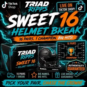 First 16 Triad Ripps Full-Size Lid Break Collectible Trading Card Box, JSA Certified Autographed Sports Card Items, Speed Flex F7 Sports Collectible