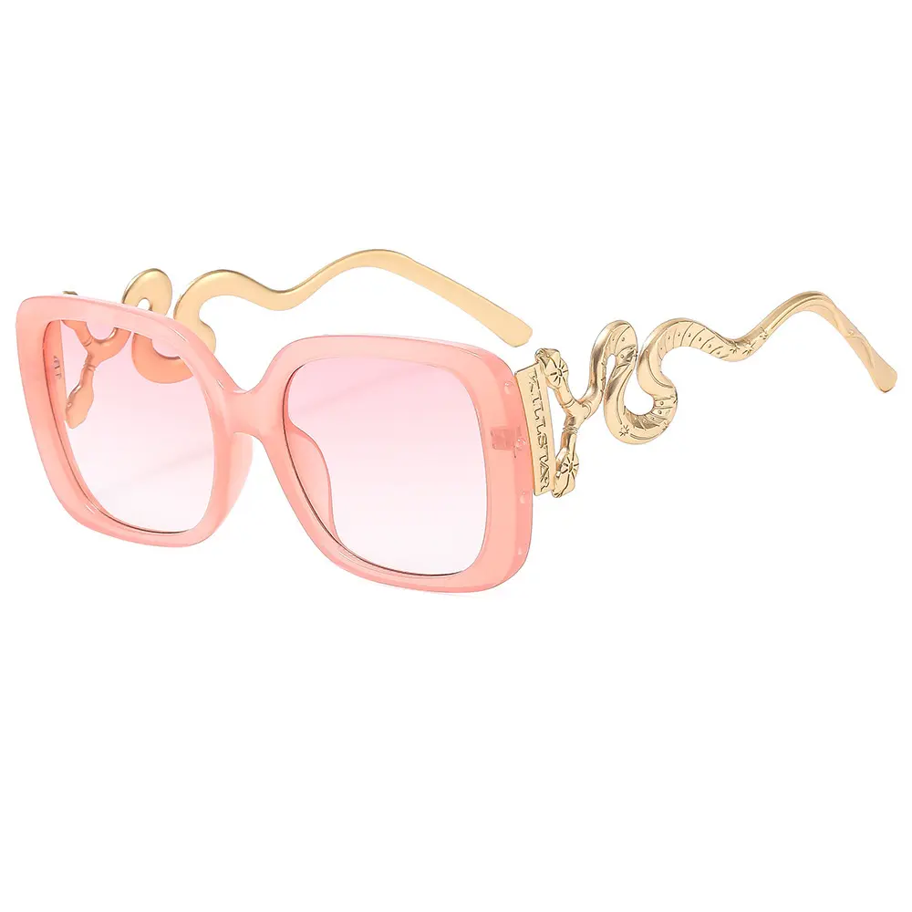 Pink frame with double pink pieces