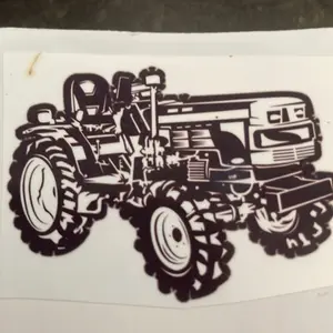 Tractor sticker  Decorative for laptop or notebook