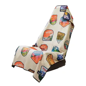 Microfiber Car Seat Cover, 62.5x32 in Sprints Athletic Running Towel for Automotive Interior