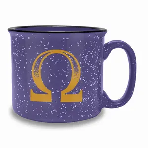 BBGreek Omega Psi Phi - 15 oz Coffee/Tea Campfire Mug - Official Vendor