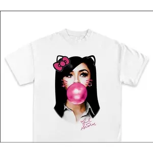 [100% Cotton] MARIAH THE SCIENTIST Pink Kitty BUBBLE GUM T-SHIRT Golf Gift T-Shirt For Men And Women