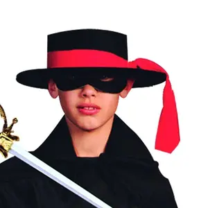 RG Costumes Bandit Hat- Child Black Felt