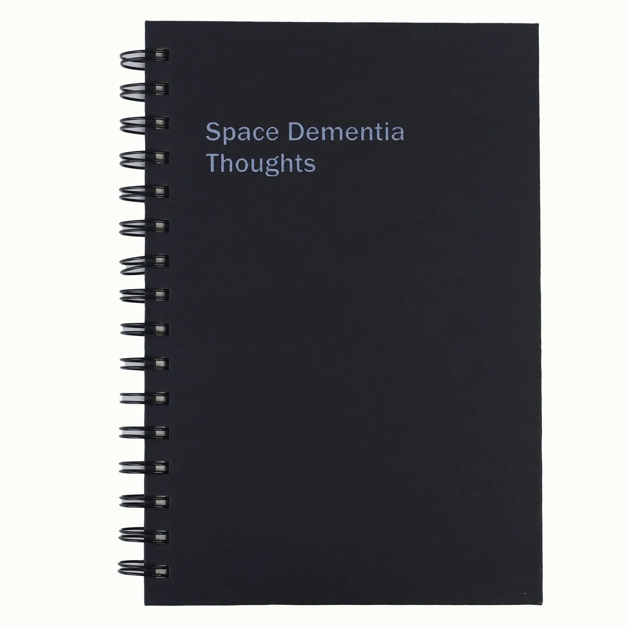 Space Dementia Thoughts Spiral Bound Notebook