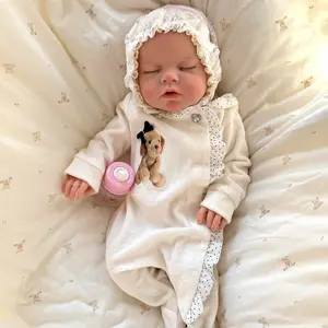 [Drink Wet System] Mayfair Baby Doll 20Inch Full Body Silicone Reborn Baby Doll Girl Soft Body Baby Doll With Accessories summerwins Lifelike Newborn Doll