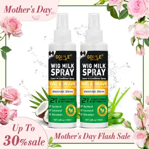 【Mother‘s Day】Wig Milk Spray 2 in 1 Organic Leave-In Conditioner Spray for Synthetic Hair - Hydration & Replenishes Moisturizer Coconut Oil Aloe Extract