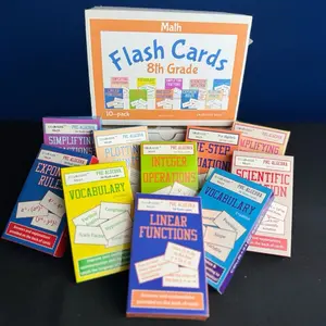 8th Grade 10-Pack Flashcards Courtside Math
