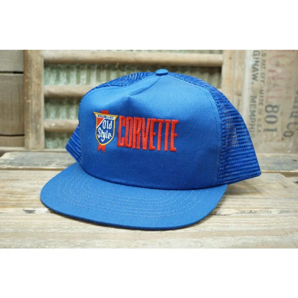 Old Style Beer - Corvette Hat Vintage Hat