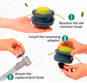 Universal Trimmer Head for Ryobi String Trimmers Universal Trimmer Head for Ryobi String Trimmers