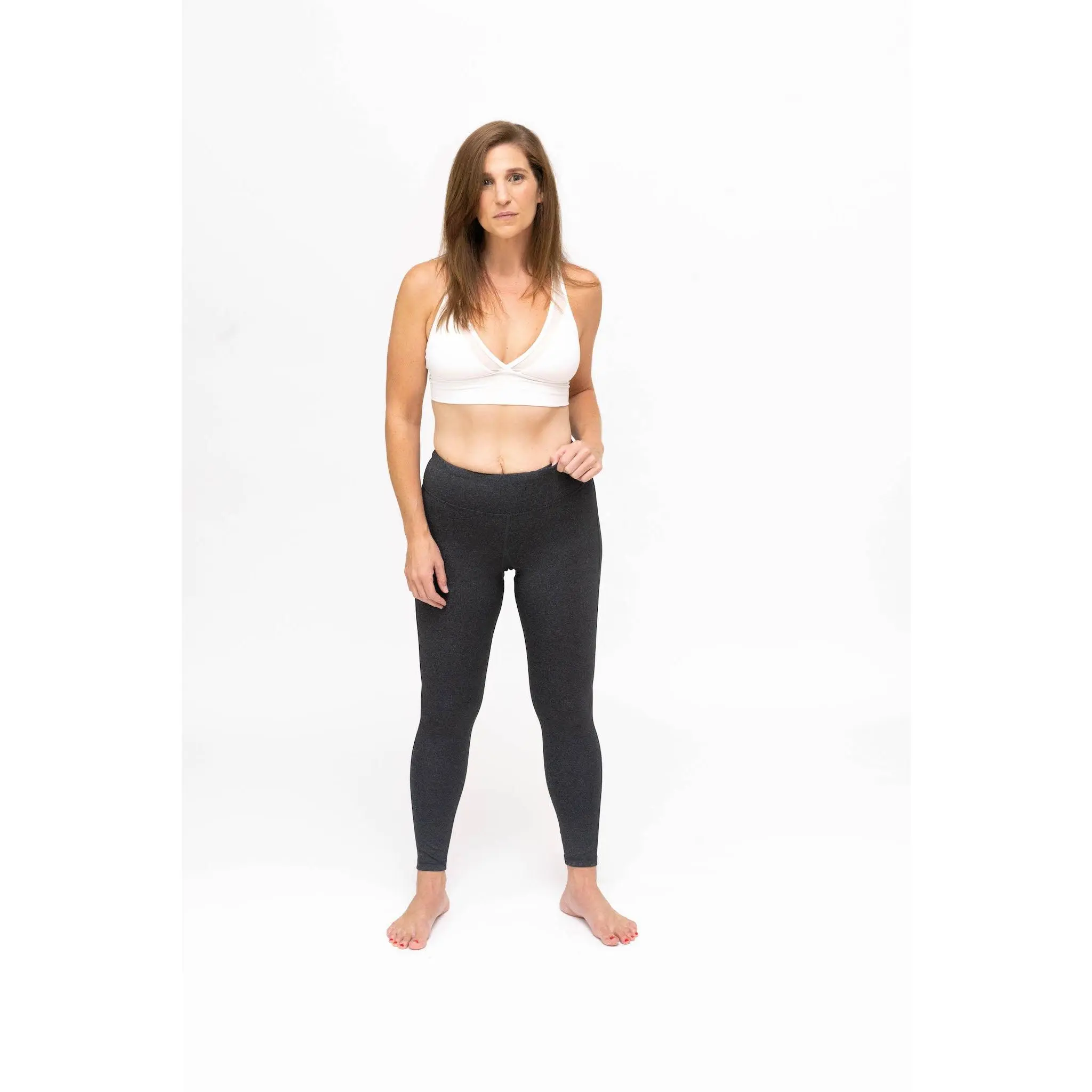 Go Commando Yoga, Heather Gray